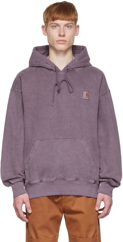 Photo: Carhartt Work In Progress Purple Vista Hoodie