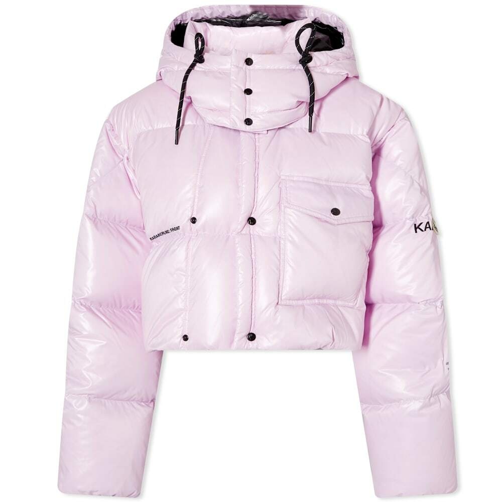 Moncler Women's Genius Fragment Irvinie Cropped Padded Jacket in Pink ...