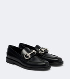 Gucci Boulevard leather penny loafers