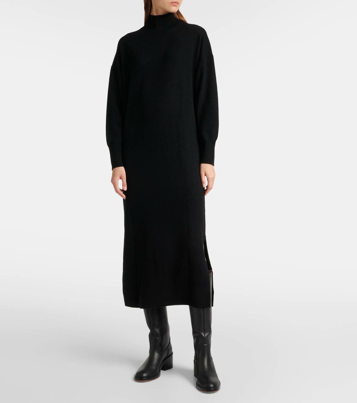 Jardin des Orangers Wool and cashmere sweater dress