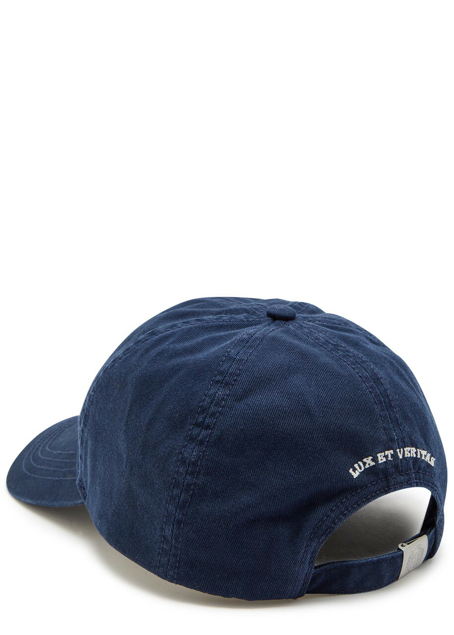 Gant Yale Embroidered Cotton-twill cap - Navy - One Size