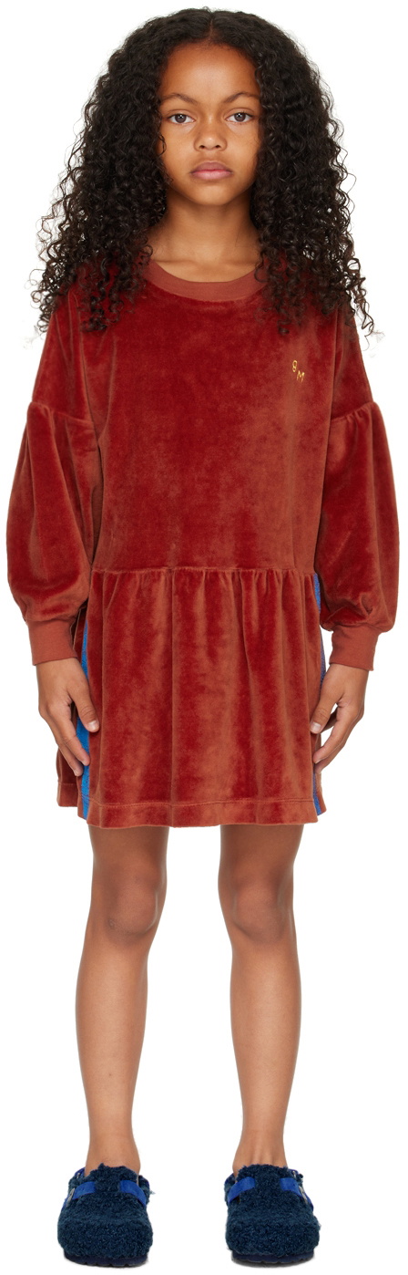 Short dress allover stripes - BONMOT main image 1