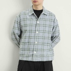 YMC Men's Cotton Check PJ Overshirt in Multi