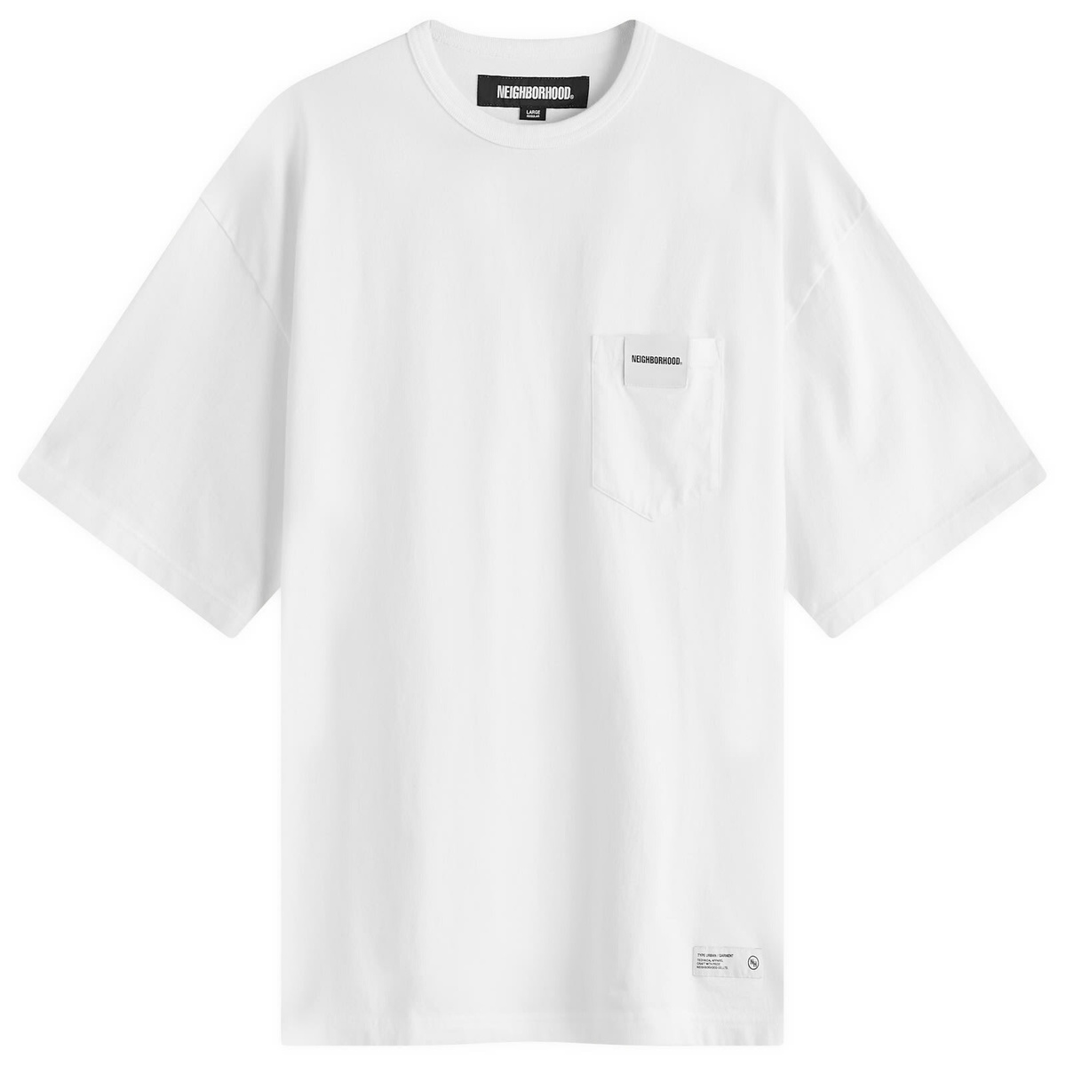 Greenwich Village Pocket Tee White
