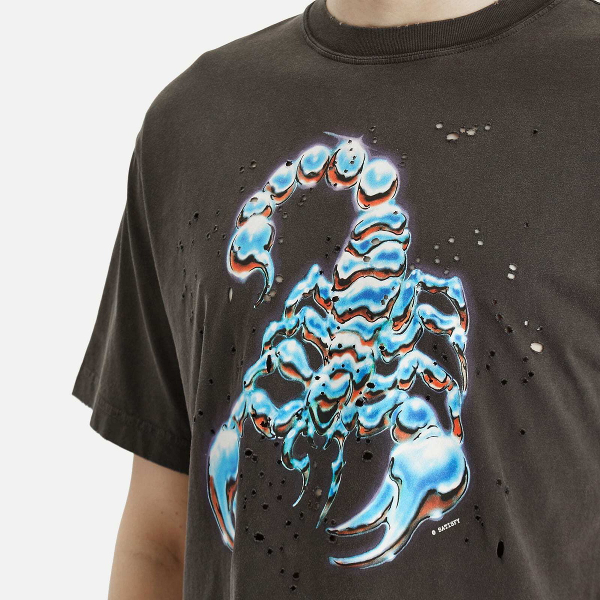 Satisfy Men's MothTech™ T-Shirt in Aged Black