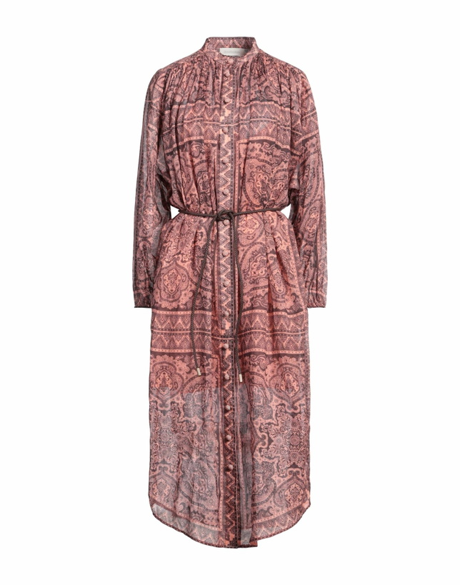 Photo: Zimmermann Womens Midi dress in Salmon pink