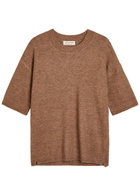 Free People Margot Knit Jumper Brown
