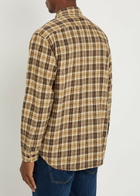 Nudie Jeans Julian Checked Cotton and Linen-blend Shirt Multicoloured 1