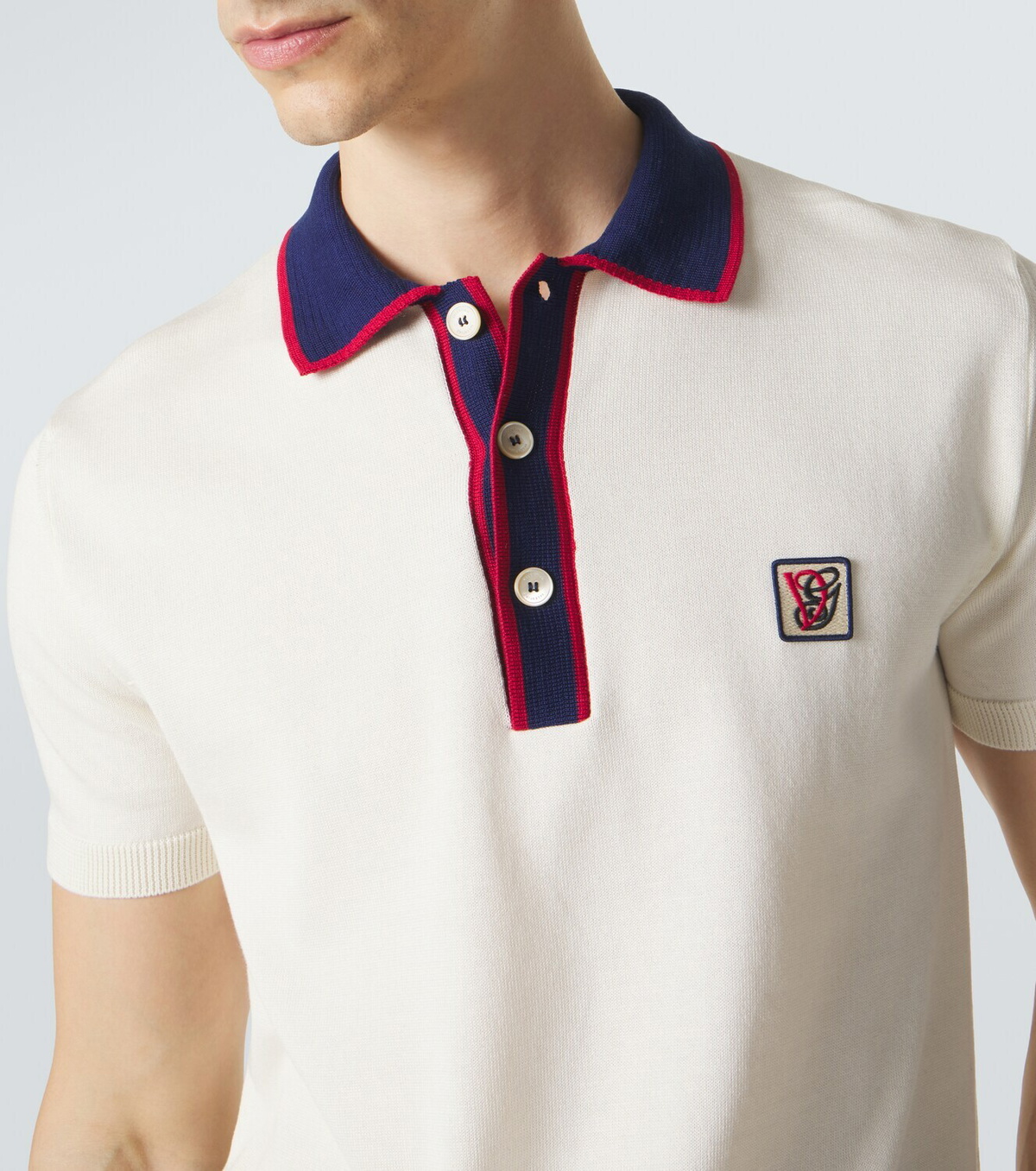 Valentino Cotton polo sweater