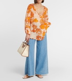 Etro Printed ramie tunic