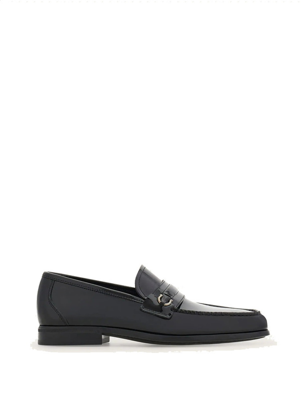 Photo: Ferragamo Mens Gancini loafer in Black