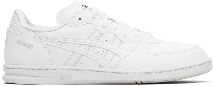 Photo: Comme des Garçons Homme Deux White ASICS Edition Skyhand OG Sneakers