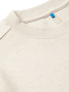 Ader Error - Logo-Detailed Mélange Cotton-Blend Jersey Sweatshirt - Gray