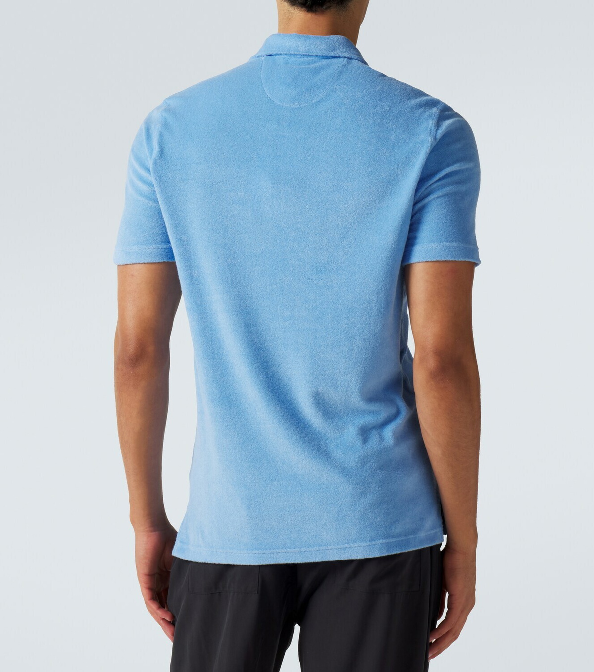 Fedeli Cotton terry polo shirt