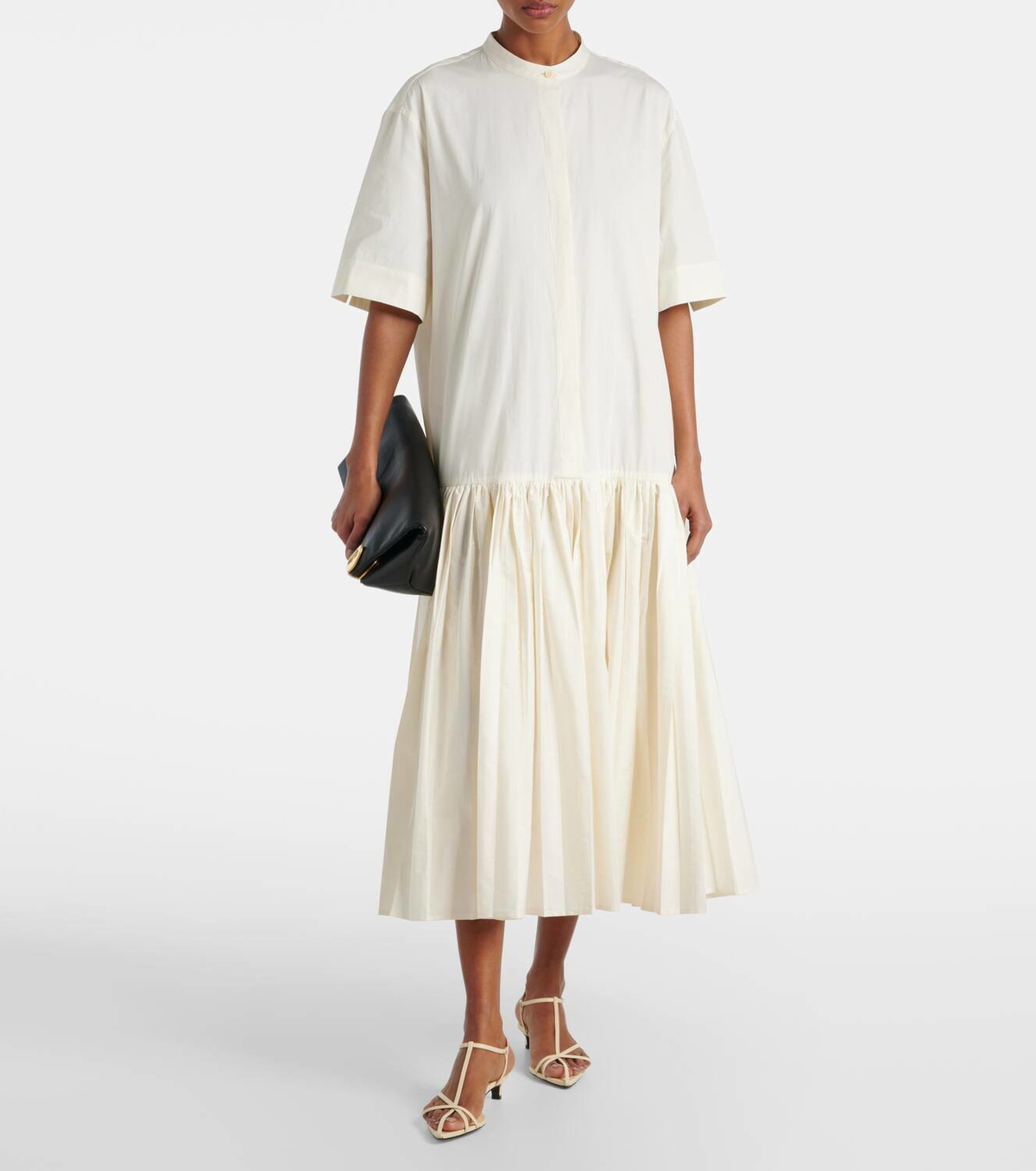Jil Sander Cotton poplin maxi dress