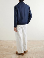 Valstar - Valstarino Linen Bomber Jacket - Blue
