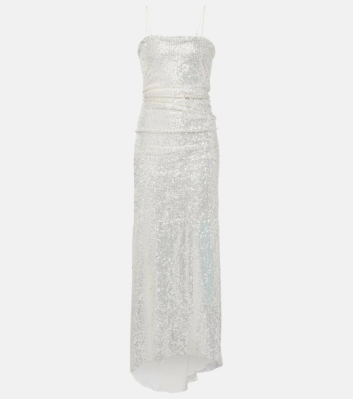 Jacques Wei Sequined slip dress
