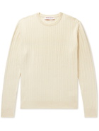 Orlebar Brown - Walden Cable-Knit Merino Wool Sweater - Neutrals