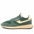 Autry Men's Reelwind Low Sneaker in Bottle/Ruta