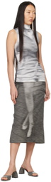 ELLISS Gray Printed Tank Top