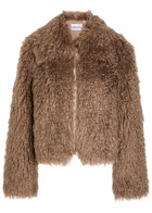 Stand Studio Zaylee Faux fur Jacket Beige