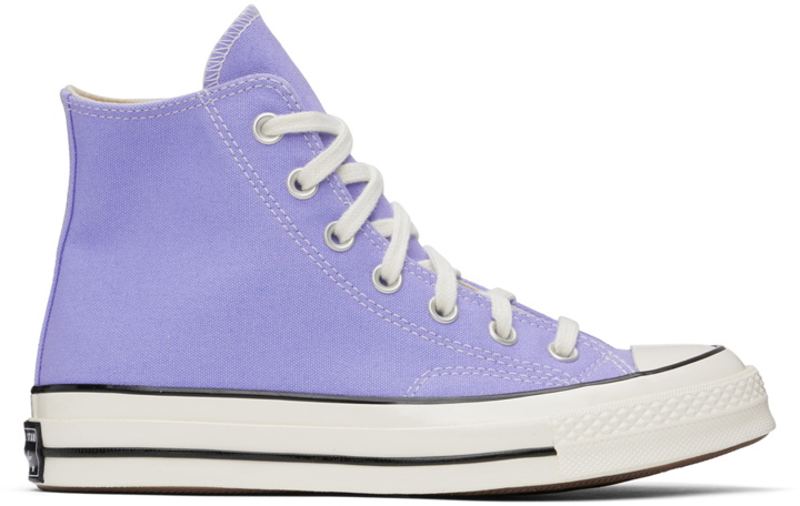 Photo: Converse Purple Chuck 70 Vintage Sneakers
