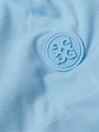 G/FORE - Luxe Stretch-Jersey Half-Zip Sweatshirt - Blue