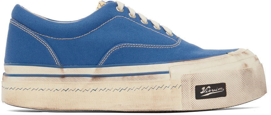 Visvim Blue Logan Deck II G.Patten Sneakers Visvim