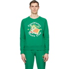 Casablanca Green Tennis Club Island Sweatshirt