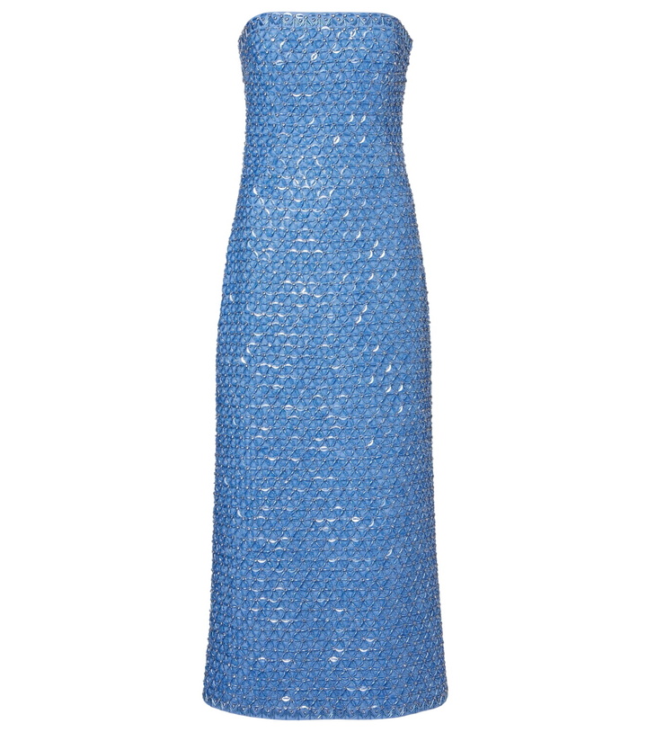 Simkhai - Jacky halter-neck jersey midi dress Simkhai