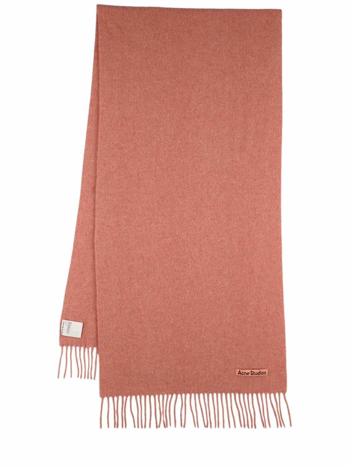 Acne Studios - Logo jacquard wool-blend scarf Acne Studios Acne Studios - Logo jacquard wool-blend scarf Acne Studios