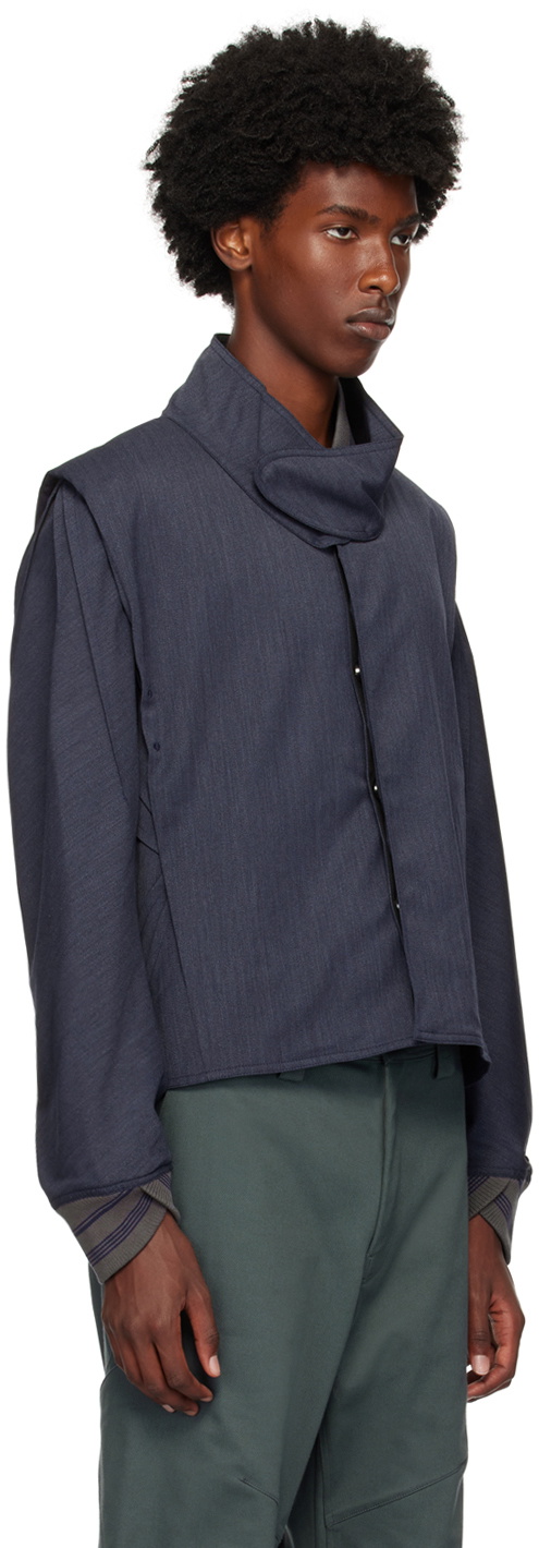 ジャケット・アウター kiko kostadinov OHNE BOMBER JACKET kiko-kostadinov-MIDNIGHT-