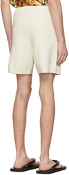 Nanushka Off-White Elan Shorts