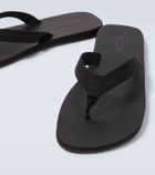 The Row Dune grosgrain thong sandals