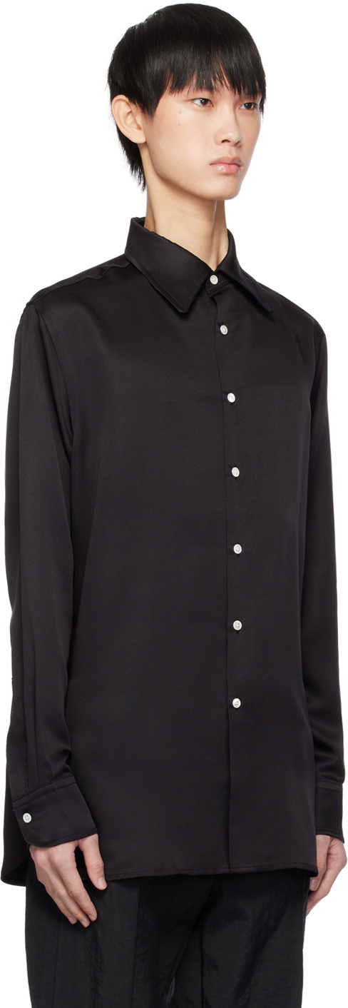 Factor's Black Button Up Shirt