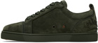 Christian Louboutin Green Fun Louis Junior Sneakers