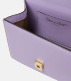 Oscar de la Renta Tro Mini leather shoulder bag