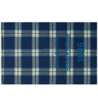 Acne Studios Men's Cassiar Check New Scarf in Dark Blue/Light Blue