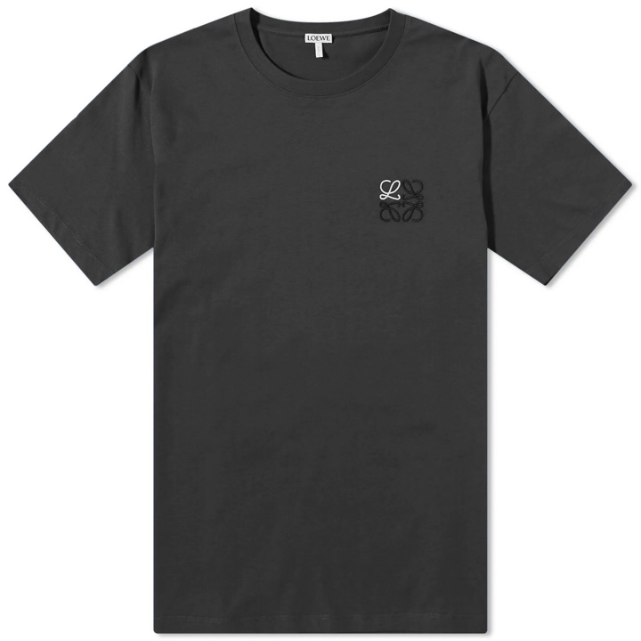 Photo: Loewe Men's Anagram T-Shirt in Anthracite