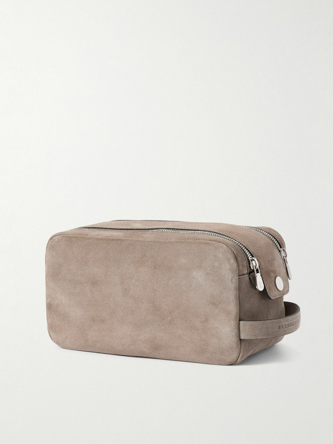 Brunello Cucinelli - Suede Wash Bag