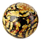Versace Black and Gold Barocco Soccer Ball