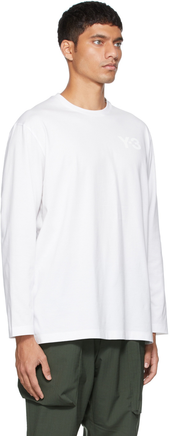 Tシャツ・カットソー Adidas Y-3 White Cotton T-Shirt With Logo adidas Y-3 White cotton T-shirt with logo | TheDoubleF