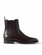 Brunello Cucinelli - Leather Chelsea Boots - Burgundy