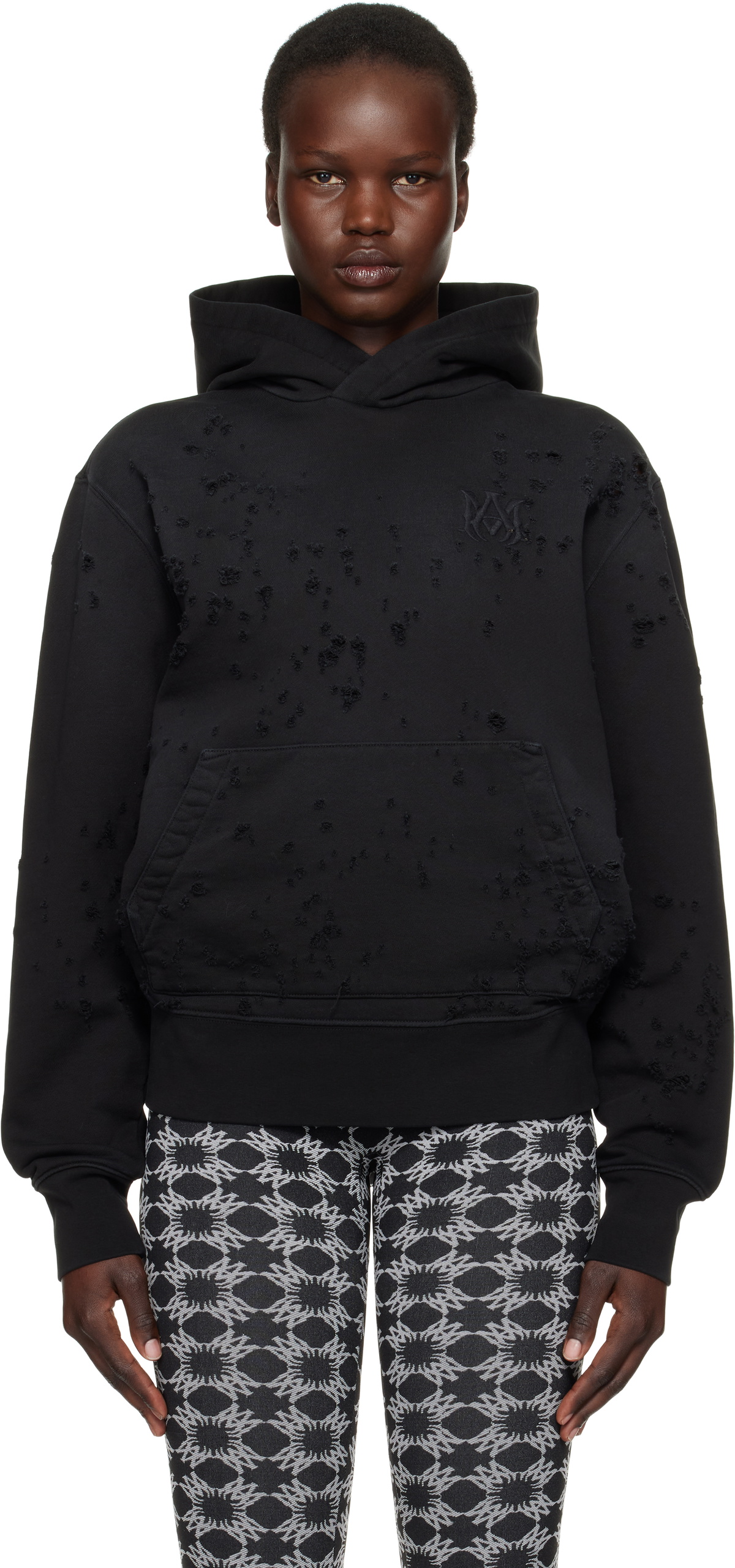AMIRI Black Core Hoodie Amiri AMIRI Black Core Hoodie Amiri