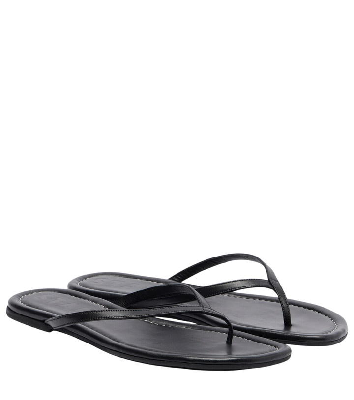 Photo: Staud Freja leather thong sandals
