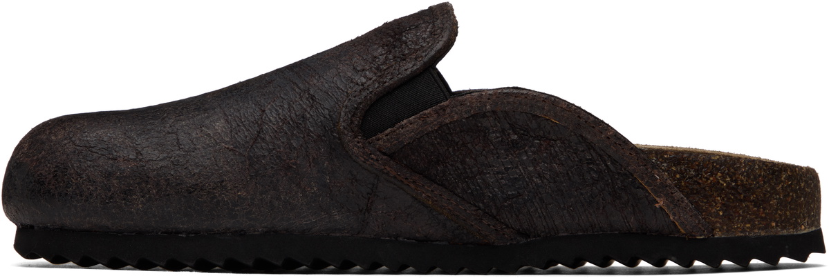 Diesel Brown D-Woodstock Slip-on Loafers