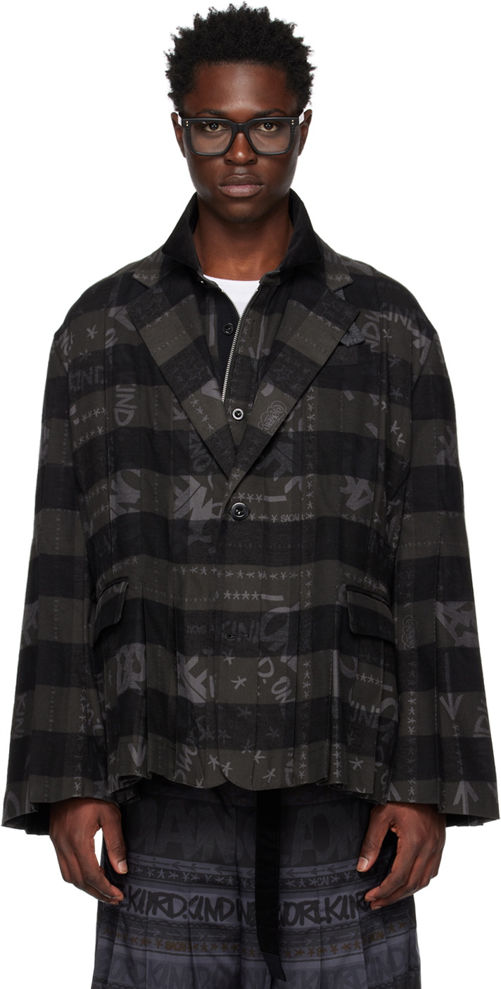 sacai Black Eric Haze Edition Blazer Sacai