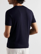 Giorgio Armani - Stretch-Jersey T-Shirt - Blue