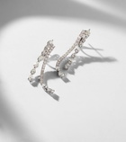 Bucherer Fine Jewellery Classics Twist 18kt white gold earrings with diamonds