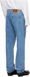VTMNTS Blue Five-Pocket Jeans